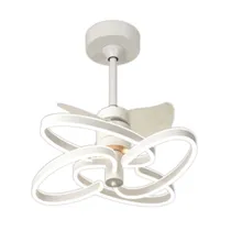 Ventilador de Teto Satellite A-FAN8203 - com Luminária - Bivolt - Branco