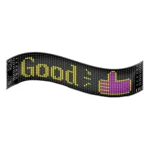 Painel LED Satellite Matrix Panel A-MP25 - 9,2X37,4 - USB-C - RGB - Preto  Painel LED ...