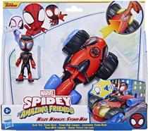 Marvel Spidey And His Amazing Friends Glow Tech Techno-Racer Hasbro - F4531