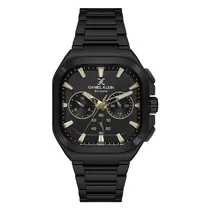 Relogio Analógico Masculino Daniel Klein DK.1.13903-5 Exclusive Gents / Pulseira de Aço Inoxidável - Preto