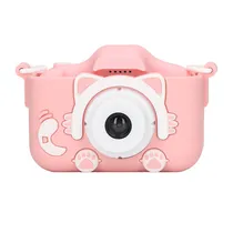 Câmera Digital XO-XJ01 - Tela 2" - Rosa  Câmera Digi...