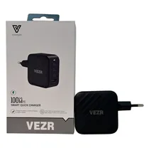 Cargador Vezr VF04 Smart Quick Charger 4 Puertos QC & 3PD Gan 100W