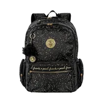 Mochila Sestini Paul Frank Styles 076027-18 Negro/Dorado