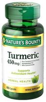 Natures Bounty Turmeric 450MG 60CAPS