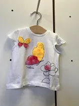 Chicco Fashion Camiseta M/C Tela 9M+ s/C