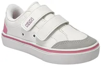 Tênis Infantil Klin Freestyle Baby 259 - Branco/Pink