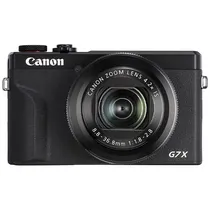 Câmera Canon Powershot G7X Mark III 20.1MP 4K de 3.0" com Wi-Fi/Bluetooth - Preta