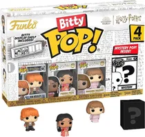 Bonecos Ron Wesley/Padma Patil/Madame Maxime - Harry Potter - Funko Bitty Pop! 4 Pack