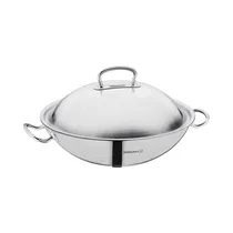 Wok Korkmaz Proline A2798 6.8L 36 CM Plata
