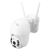 Câmera de Segurança IP V380 Pro IPF-06B - 3.6MM - 4MP HD - Wi-Fi - Branco