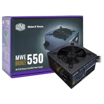 Fonte de Alimentacao Cooler Master Mwe 550W ATX / Nao Modular / 80 Plus Bronze - MPE-5501-Acaab-US
