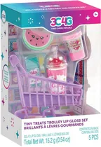 Tiny Treats Trolley Lip Gloss Set Make It Real - 10061 (5 PCS)