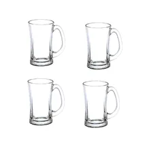 Set de Tazas de Vidrio Lincoln Chopp/Cafe Helado 4 PCS 350ML