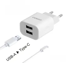 Carregador para Celular Sate A-R401 USB-A Type-C 10W