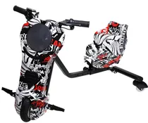 Triciclo Eléctrico Keen Drift Car 8107 - Grafite Preto