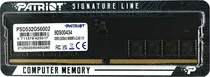 Memória 32GB Patriot Signature DDR5 5600MHZ PSD532G56002