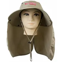 Sumax Pesca Accesorios Sombrero de Pesca SB-1603K Nylon Con Protección Uv Kaki