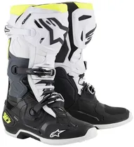 Bota para Moto Alpinestars Tech 10 /USA9/EU43 - Black/White