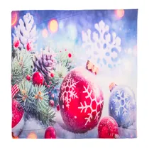 Almofada 45X45 Flocos de Neve