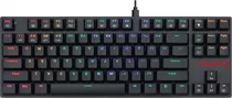 Teclado Gaming Redragon Aps Pro K607P-KBS - Preto (Inglês com Fio) Switch Blue