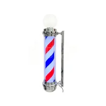Barber Pole BMB01 Prata 110CM 220V c/Esfera