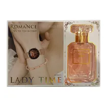 Smartwatch G-Tide Romance com IP68 / Tela 1.1 Ips / NFC / Bluetooth / Sensor HR - Silver + Perfume Zohoor