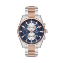 Relógio Analógico Masculino Daniel Klein Exclusive DK.1.12590-4 - Prata/Rosa Ouro