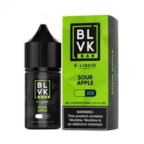 Essencia Vape BLVK Salt Bar Sour Apple 35MG 30ML