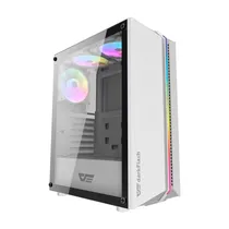 Gabinete Darkflash DK151 White (3FANS Argb) Caixa Feia
