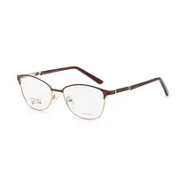 Armação para Óculos de Grau Visard BF7089 C4 Tam. 54-16-135MM - Marrom e Dourado