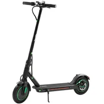 Patinete Elétrico Smartfy PE02B com Rodas de 10" Até 30 KM/H - Preto/Verde