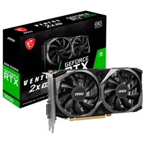 Placa de Video MSI Ventus 2X XS Oc 8GB Nvidia Geforce RTX3050 GDDR6 912-V809-4266 128BITS 1807MHZ, HDMI, DVI, Displayport