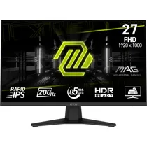 Monitor Gamer 27" MSI Mag 274F FHD/200HZ/HDMI/DP - Preto