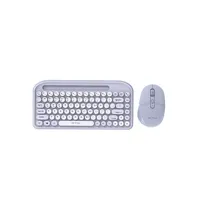 Teclado Wireless FTX FTXGK01 Bluetooth (Español) + Mouse - Lilas