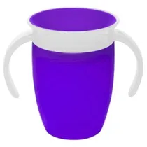 Copo de Treinamento Anti-Derramamento Munchkin Miracle 360° 207ML - Roxo