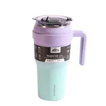 Vaso Termic Hydrapeak Lila/Verde 1.1L
