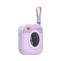 Cargador Portátil Inalámbrico G-Tide Multi X1 10.000 Mah Púrpura
