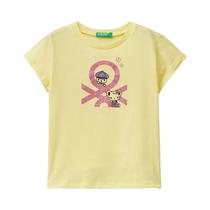 Camiseta Infantil Benetton 3I1XG10D6 05G