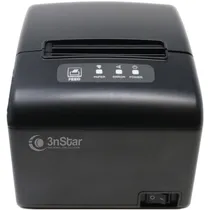 Impresora Térmica 3NSTAR RPT006S 3" 80MM/ USB/ RJ45/ Serial/ Bivolt - Preto