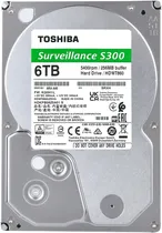HD Interno Toshiba 3.5" Surveillance S300 6TB SATA 6.0GB/s - HDWT860UZSVA