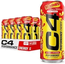 Cellucor Pre Workout C4 Energy Lata Strawberry Watermelon Aluminio 16 Oz/473 ML Rojo
