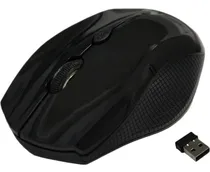 Mouse Mtek Óptico PMF-433 2.4 GHZ/ 1600/ 1200/ 800DPI/ USB Sem Fio - Preto