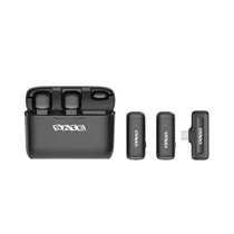 Micrófono Inalámbrico Satellite A-MK241 USB-C para Smartphone Negro