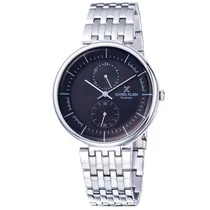 Relógio Analógico Daniel Klein Exclusive DK11900-2 Masculino, Metal - Prata e Preto