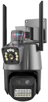 Câmera de Segurança Wi-Fi Smart Dual Lens 360 P11-Turbo 8MP+8PIX (Bivolt)