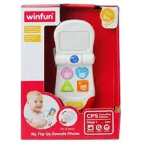 Winfun Bebes Telefono Con Sonidos Detalles En El Producto 1+ Multicolor