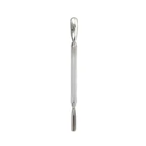Omg Empujador de Cuticulas Dual Contoured Pusher Acero Inoxidable Doble Contorno