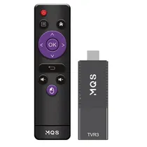 Media Player Mini TV Stick MQS TVR3 / 2GB / 16GB / Wfi / 8K Ultra HD / Android 13 - Preto