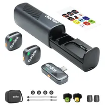 Microfone Godox Cube-SC Kit 2 Wireless Microfono