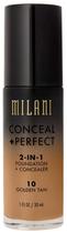 Base Liquido Milani Conceal + Perfect 2 En 1 10 Golden Tan - 30ML